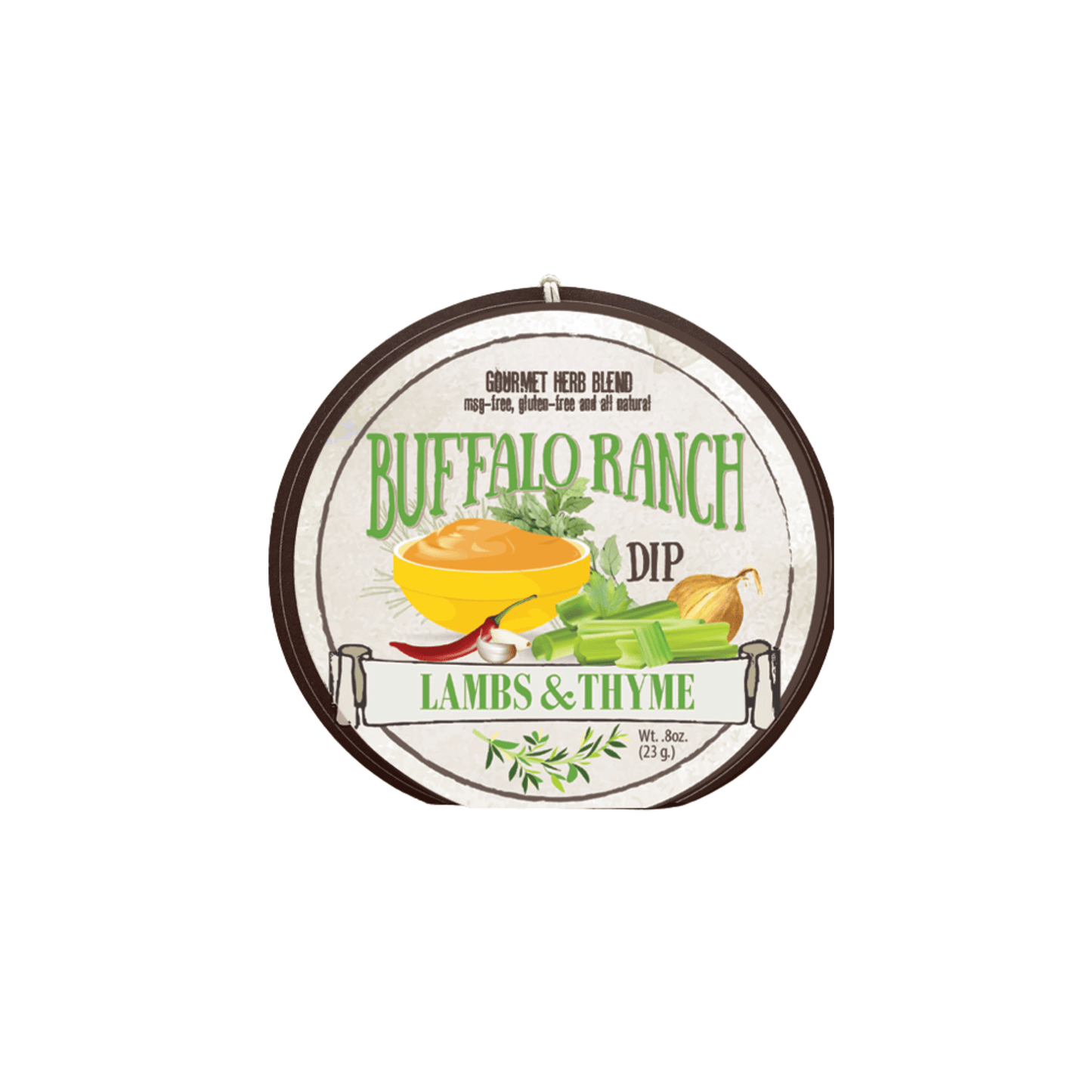 Lambs & Thyme Buffalo Ranch Dip 858865006503 Dip Mixes CDA Gourmet Caramel Caramel Kitchen 1