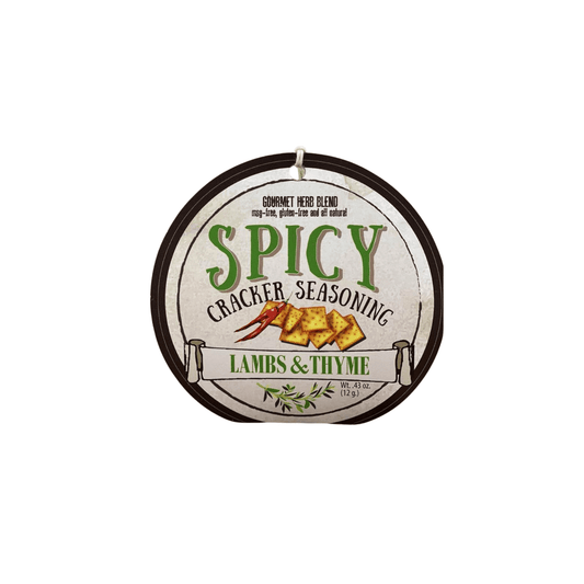Lambs & Thyme Spicy Cracker Seasoning 858865006381 Dip Mixes CDA Gourmet Flake Jacobsen 1