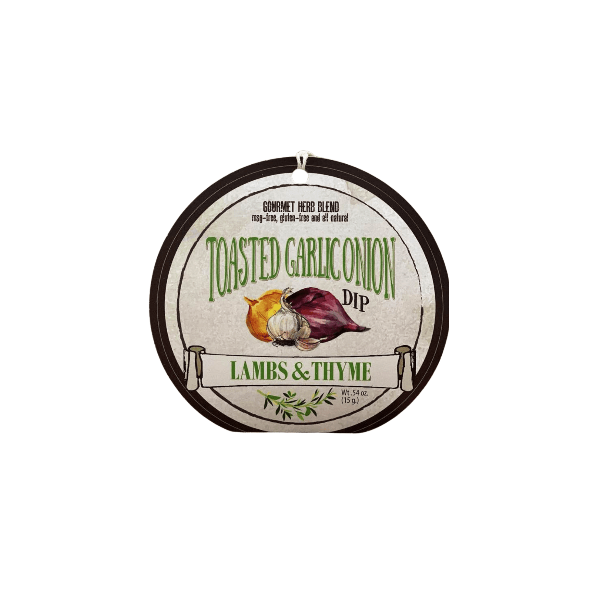 Lambs & Thyme Toasted Garlic Onion Dip 858865006022 Dip Mixes CDA Gourmet and Dips Carmie's Kitchen 1