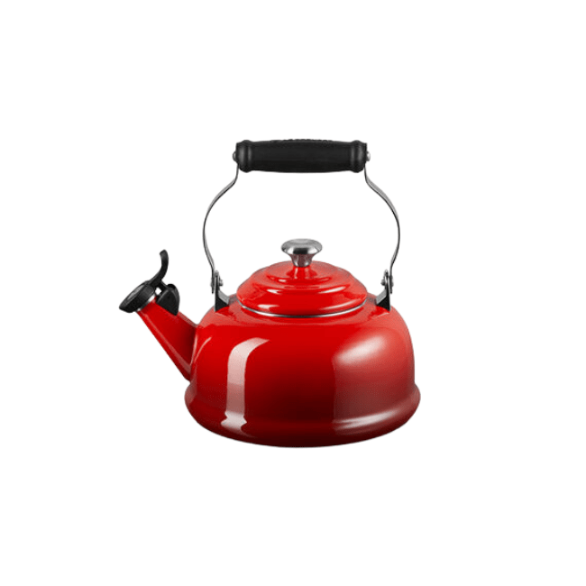 Le Creuset Classic Whistling Kettle 1.7 Qt 630870326599 Le Creuset CDA Gourmet Caribbean Cerise 2