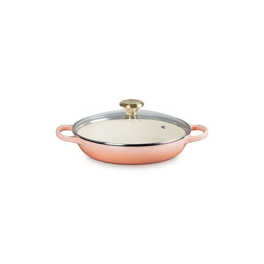 Le Creuset Enameled Cast Iron Signature Round Braiser with Glass Lid 2.25 Qt. 11188 Le Creuset CDA Gourmet Artichaut Braiser 10