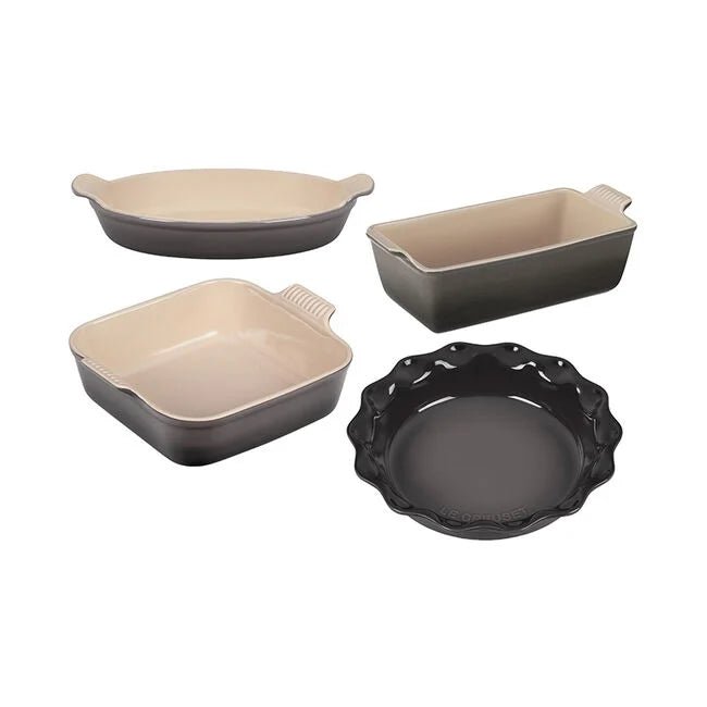 Le Creuset Heritage Bakeware Essentials Set - 4 Piece 843251179190 Cookware CDA Gourmet Cerise Essentials 4