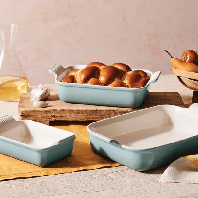 Le Creuset Heritage Rectangular Baking Dish Set - 3 Piece 10997 Cookware CDA Gourmet bakeware Baking 5