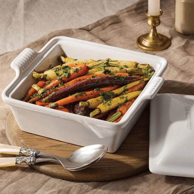 Le Creuset Heritage Square Casserole Covered 630870260695 Cookware CDA Gourmet bakeware Le Creuset 5