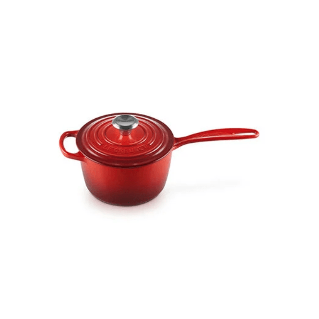 Le Creuset Signature Saucepan - 1.75 Qt 024147276944 Cookware CDA Gourmet Cookware Enameled Cast Iron 1