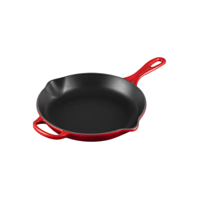 Le Creuset Signature Skillet - 10.25 Inch 024147231233 Cookware CDA Gourmet Artichaut Cerise 1