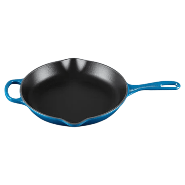 Le Creuset Signature Skillet - 10.25 Inch 024147231240 Cookware CDA Gourmet Artichaut Cerise 2