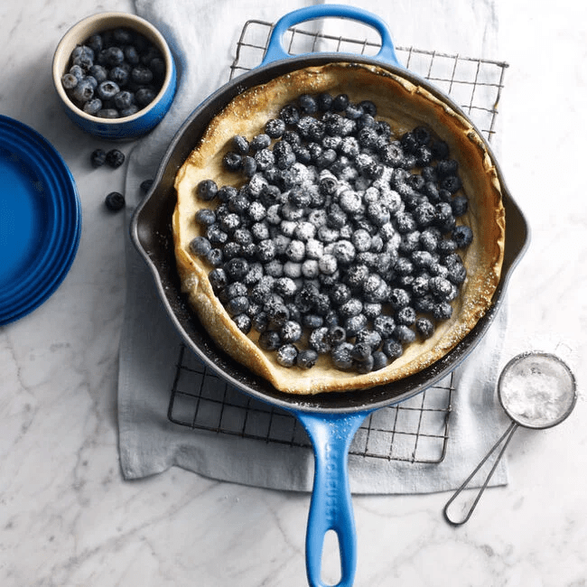 Le Creuset Signature Skillet - 10.25 Inch 024147313014 Cookware CDA Gourmet Artichaut Cerise 6