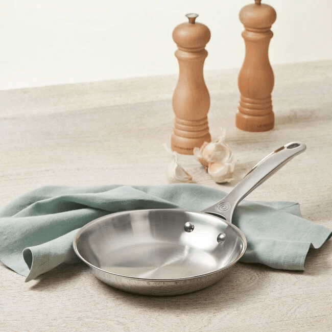 Le Creuset Signature Stainless Steel Fry Pan - 8 Inch 630870131322 Cookware CDA Gourmet Cookware Le Creuset 2