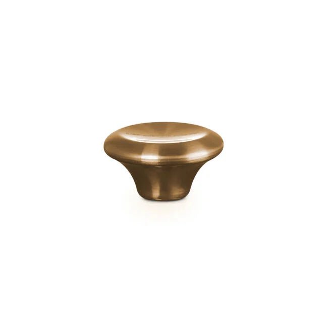 Le Creuset Signature Stainless Steel Knob - Medium 024147283324 Le Creuset CDA Gourmet Gold Knob 1