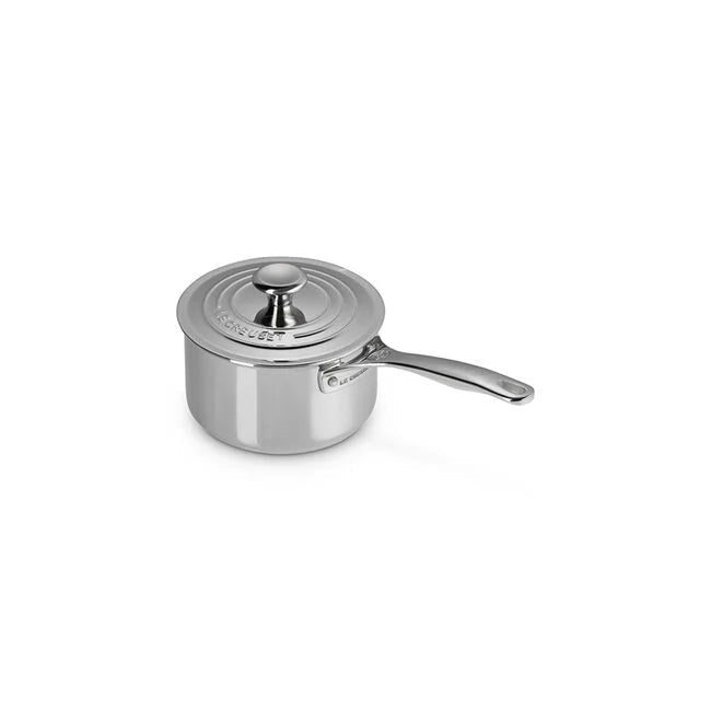 Le Creuset Signature Stainless Steel Saucepan - 2 Qt 630870131407 Le Creuset CDA Gourmet Le Creuset Saucepan 1