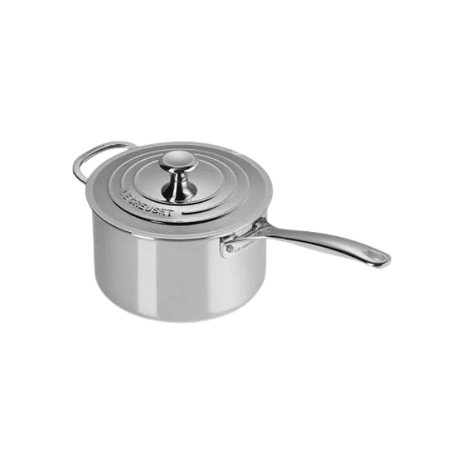 Le Creuset Signature Stainless Steel Saucepan - 4 QT 630870131421 Cookware CDA Gourmet Cookware Le Creuset 1
