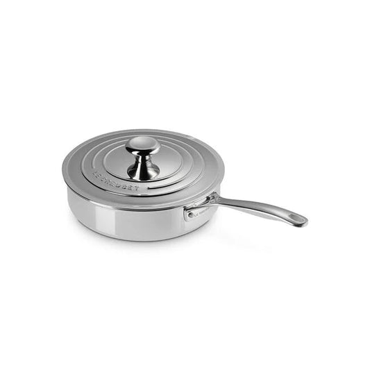 Le Creuset Signature Stainless Steel Saute Pan - 3QT 630870131490 Cookware CDA Gourmet Cookware Le Creuset 1