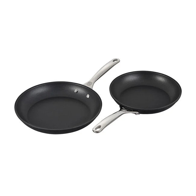 Le Creuset Toughened Non - stick PRO 2 - Piece Fry Pan Set 630870284356 Le Creuset CDA Gourmet Fry Pan Le Creuset 1