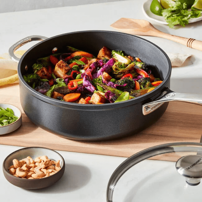 Le Creuset Toughened Non - stick PRO Saute Pan - 4.25 Qt 630870273398 Cookware CDA Gourmet Cookware Le Creuset 2