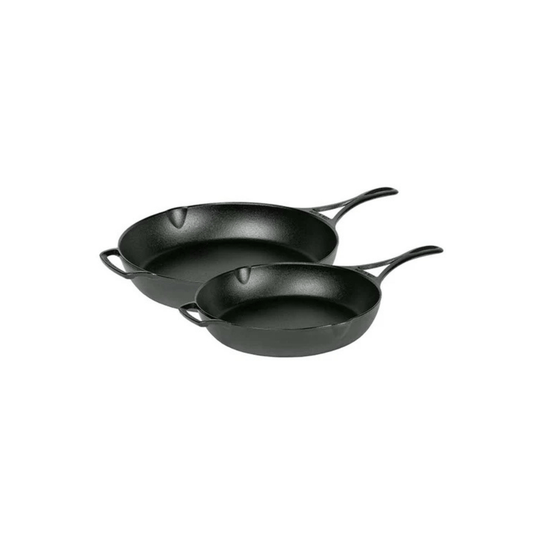 Lodge Blacklock Skillet Set 075536850320 Cookware CDA Gourmet 10 Inch 12 Inch 1