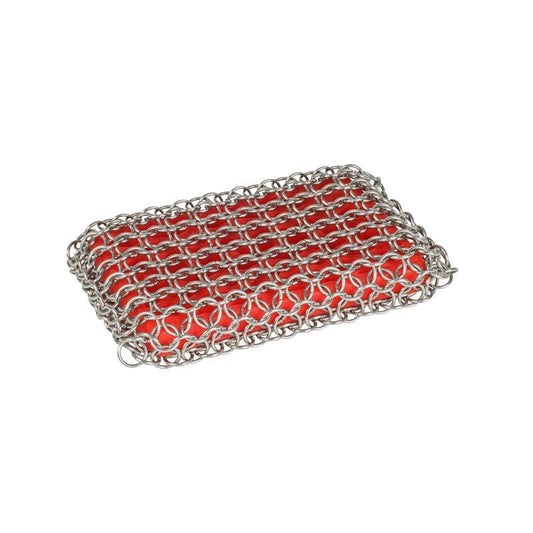 Lodge Lodge Red Chainmail Scrubbing Pad 075536050751 Kitchen Tools & Utensils CDA Gourmet Chainmail Lodge 1