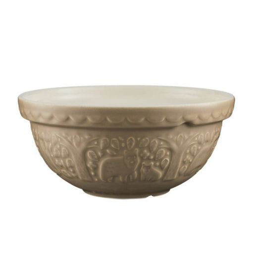 Mason Cash Bear Embossed Mixing Bowl - 2.15 Qt/2 L - Cane 5010853244235 Baking Accessories CDA Gourmet Bear Cane 1