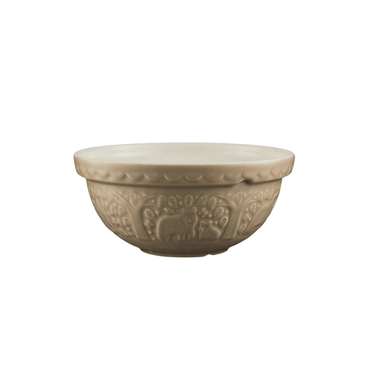 Mason Cash Bear Embossed Mixing Bowl - 2.15 Qt/2 L - Cane 5010853244235 Baking Accessories CDA Gourmet Bear Cane 1