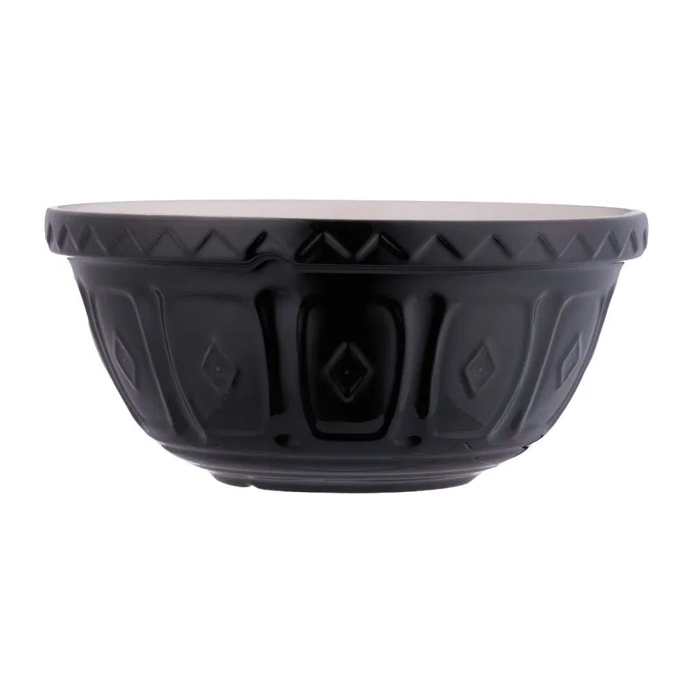 Mason Cash Color Mix Mixing Bowl - 4.25 Qt/4 L - Black 5010853292632 Ceramic Tableware CDA Gourmet Black Color Mix 1