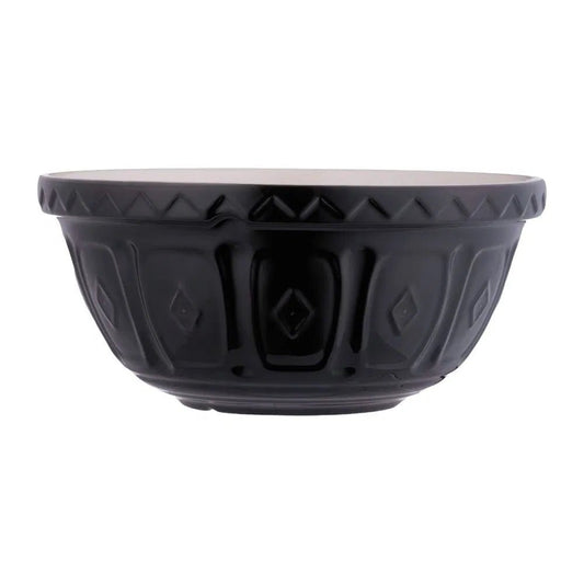 Mason Cash Color Mix Mixing Bowl - 4.25 Qt/4 L - Black 5010853292632 Ceramic Tableware CDA Gourmet Black Color Mix 1