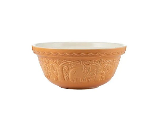 Mason Cash In The Forest Bear Mixing Bowl - 2.15 Qt/2 L - Ochre 5010853271835 Baking Accessories CDA Gourmet Bear In the Forest 1