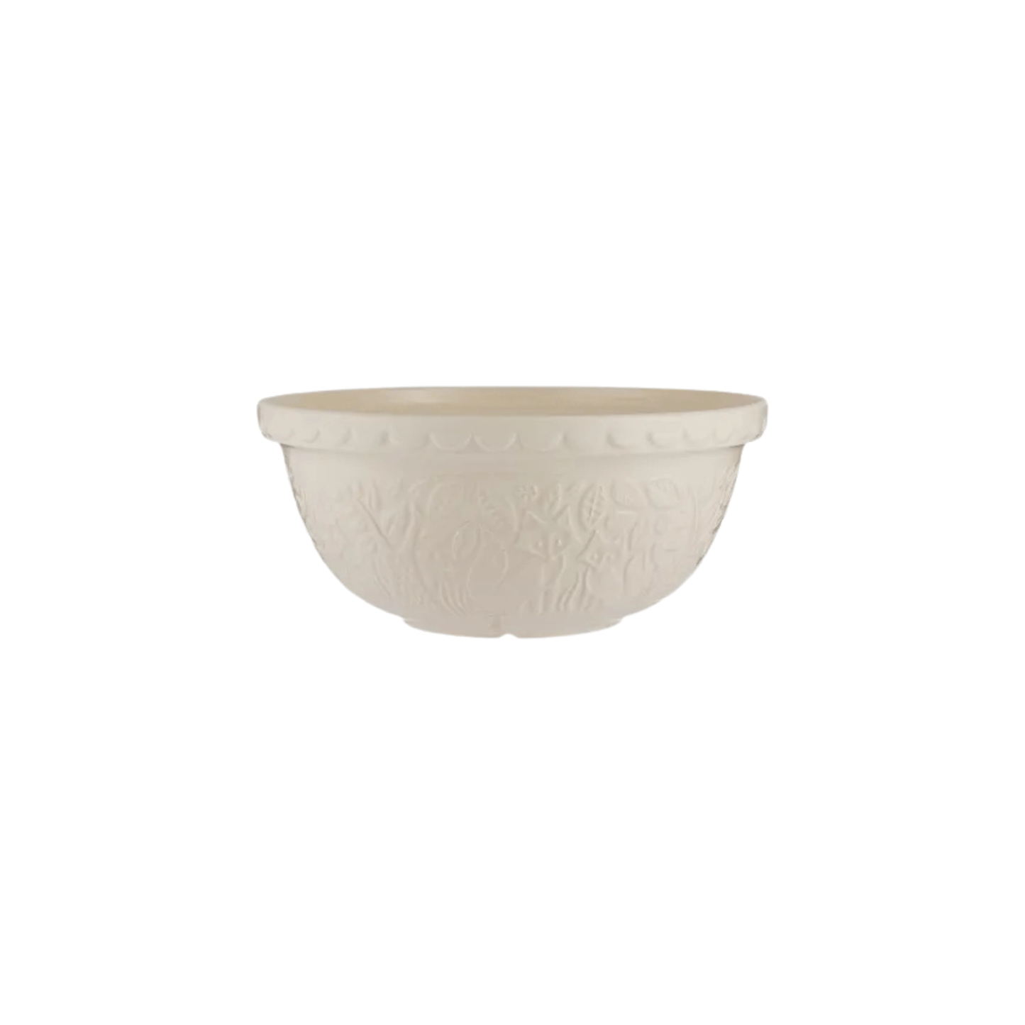 Mason Cash In The Forest Fox Mixing Bowl - 4.25 Qt/4 L - Cream 5010853197821 Baking Accessories CDA Gourmet Cream In the Forest 1