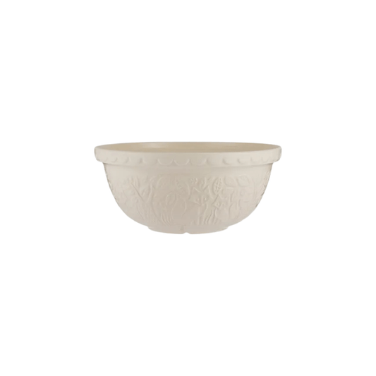 Mason Cash In The Forest Fox Mixing Bowl - 4.25 Qt/4 L - Cream 5010853197821 Baking Accessories CDA Gourmet Cream In the Forest 1