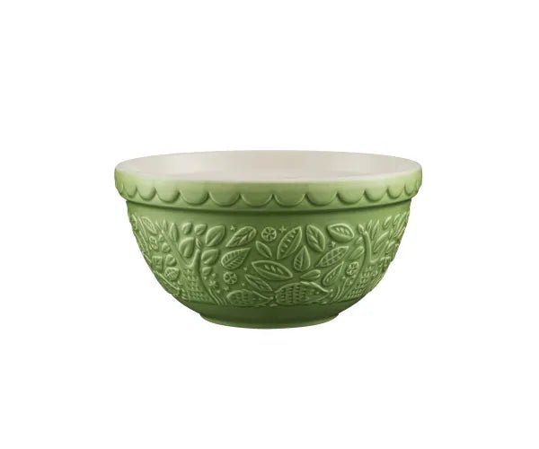 Mason Cash In The Forest Hedgehog Mixing Bowl - 1.15 Qt/1 L - Green 5010853197852 Baking Accessories CDA Gourmet Green Hedgehog 1