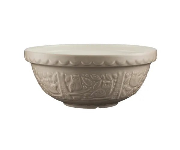 Mason Cash In The Forest Owl Mixing Bowl - 2.85 Qt/2.7 L - Stone 5010853197838 Baking Accessories CDA Gourmet In the Forest Mason Cash 1