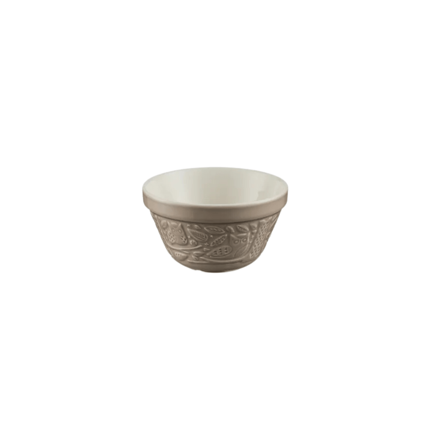 Mason Cash In The Forest Owl Pudding Basin - 1 Qt/.9 L - Stone 5010853203072 Baking Accessories CDA Gourmet Basin In the Forest 1