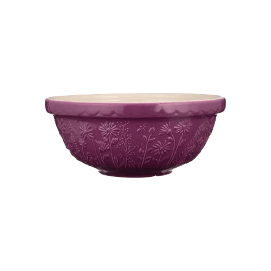 Mason Cash In The Meadow Daisy Purple Mixing Bowl - 2.85 Qt/2.7L 5010853281650 Ceramic Tableware CDA Gourmet Daisy Purple Mason Cash 1