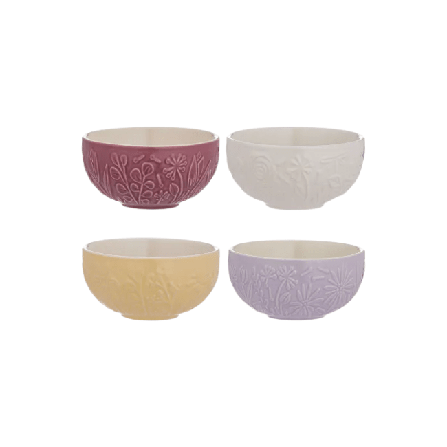 Mason Cash In The Meadow Mini Bowls - Set of 4 5010853281711 Ceramic Tableware CDA Gourmet Bowl In the meadow 1