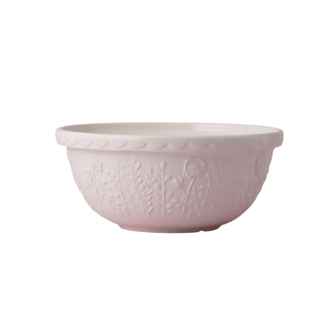 Mason Cash In The Meadow Rose Cream Mixing Bowl - 4.25 Qt/4L 5010853281643 Ceramic Tableware CDA Gourmet Cream In the meadow 1