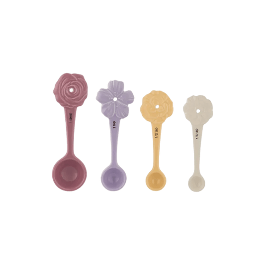 Mason Cash In The Meadow Set of 4 Measuring Spoons 5010853285375 Ceramic Tableware CDA Gourmet In the meadow Mason Cash 1