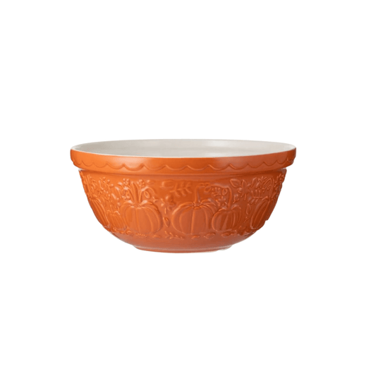 Mason Cash Mixing Bowl - 4.25 Qt/4 L - Pumpkin 5010853292236 Fall CDA Gourmet Mason Cash Mixing Bowl 1