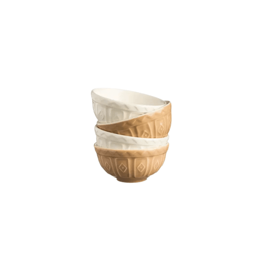 Mason Cash Original Prep Bowls - Set of 4 - Cane 5010853224695 Baking Accessories CDA Gourmet Bowl Mason Cash 1