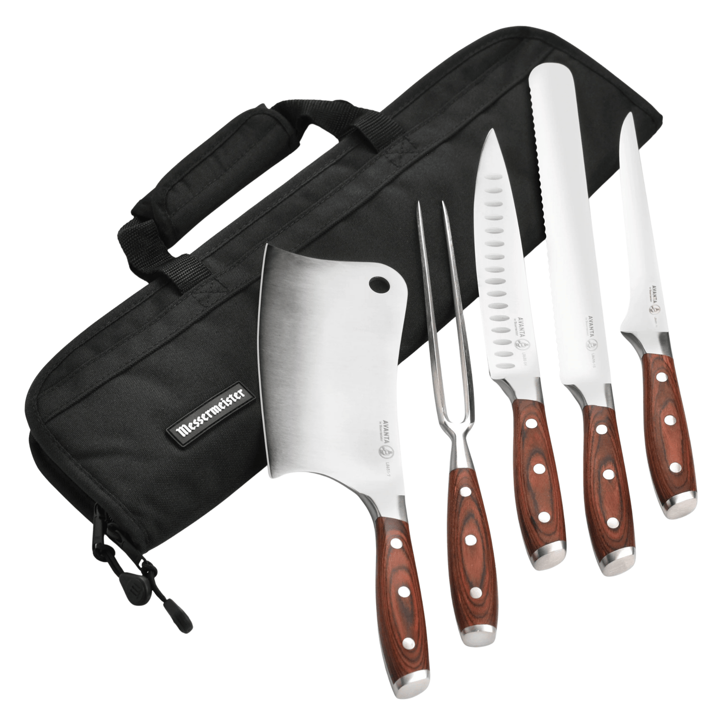 Messermeister Avanta Forge Pro BBQ Knife Set 6 Piece 098872227205 Knives CDA Gourmet Avanta Bbq 1
