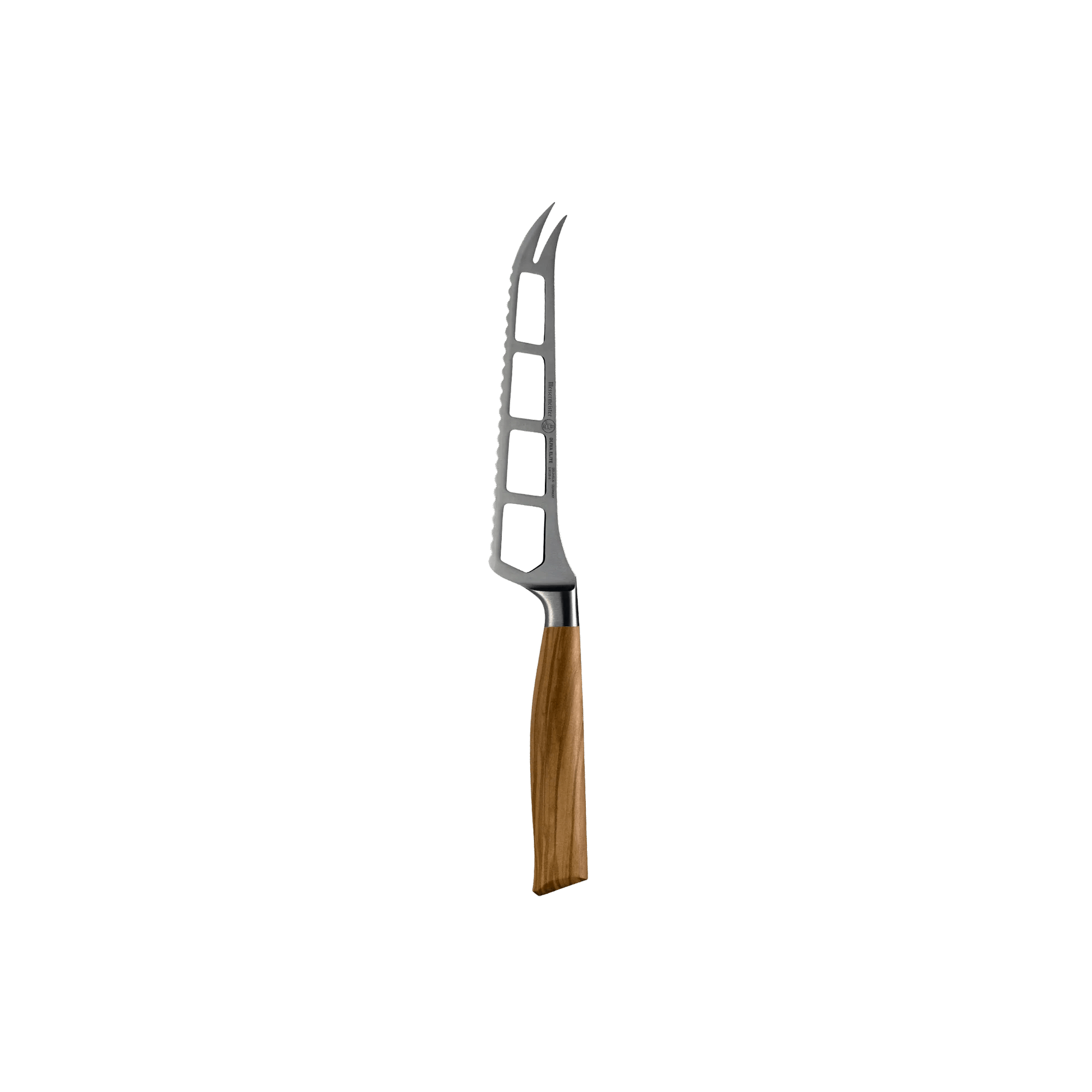 Messermeister Oliva Elite Cheese and Tomato Knife 5 inch 098872612858 Cutlery CDA Gourmet Cheese Cutting Boards and Entertaining 1
