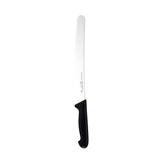 Messermeister Pro Series Scalloped Baker's Knife - 10 Inch 098872503316 Cutlery CDA Gourmet Baker knife 1