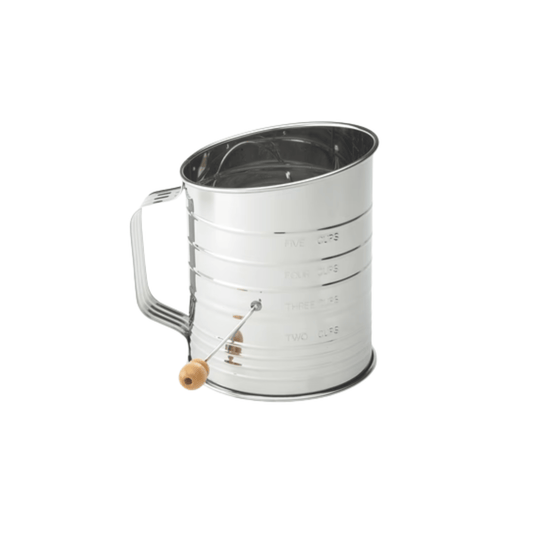 Mrs. Anderson’s Baking Hand Crank Sifter - 1 Cup 781723280138 Baking Accessories CDA Gourmet Crank Gadgets and Utensils 1