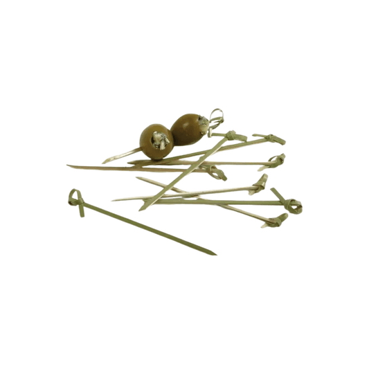 Norpro Bamboo Knot Party Picks - Set of 50 028901001919 Kitchen Tools & Utensils CDA Gourmet 50 Pc Bamboo 1