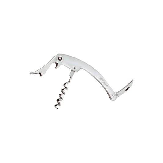 Norpro Krona Stainless Steel Ultimate Waiter's Corkscrew with Knife 028901004439 Serving Accessories CDA Gourmet Corkscrew Gadgets and Utensils 1