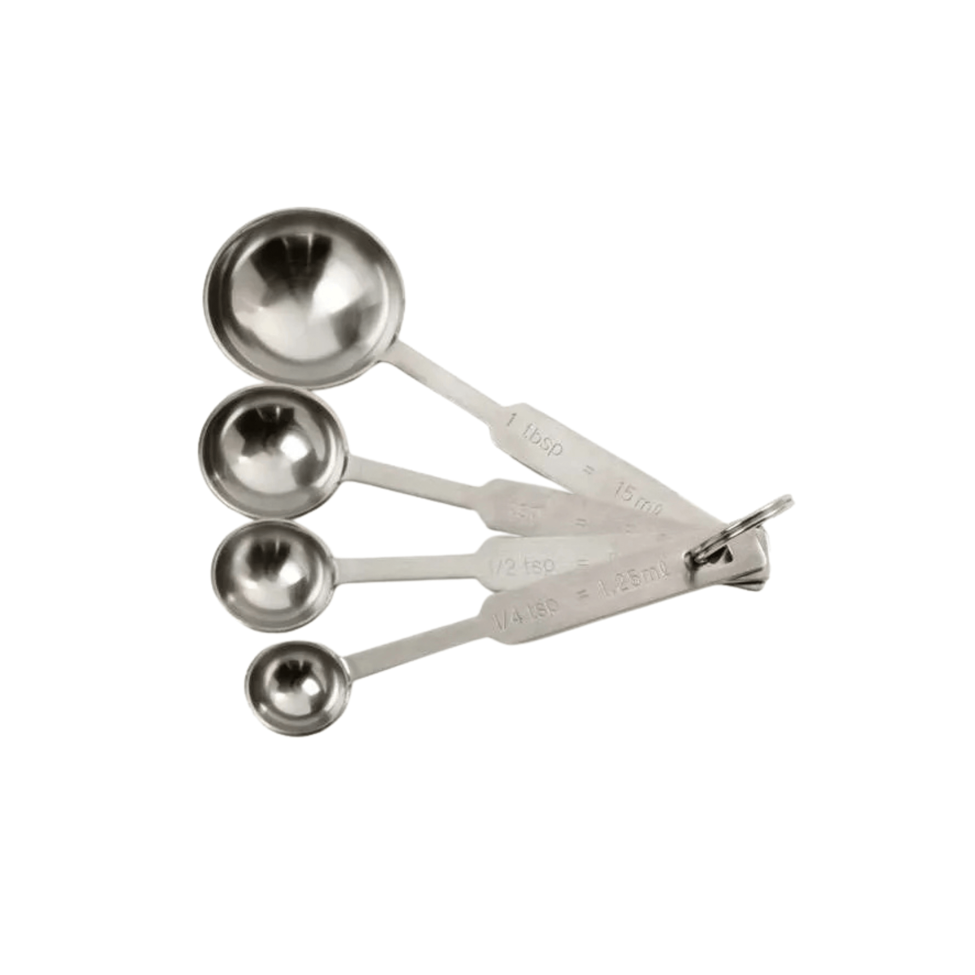 Norpro Stainless Steel Measuring Spoons Set of 4 028901030490 Kitchen Tools & Utensils CDA Gourmet Gadgets and Utensils Measuring 1