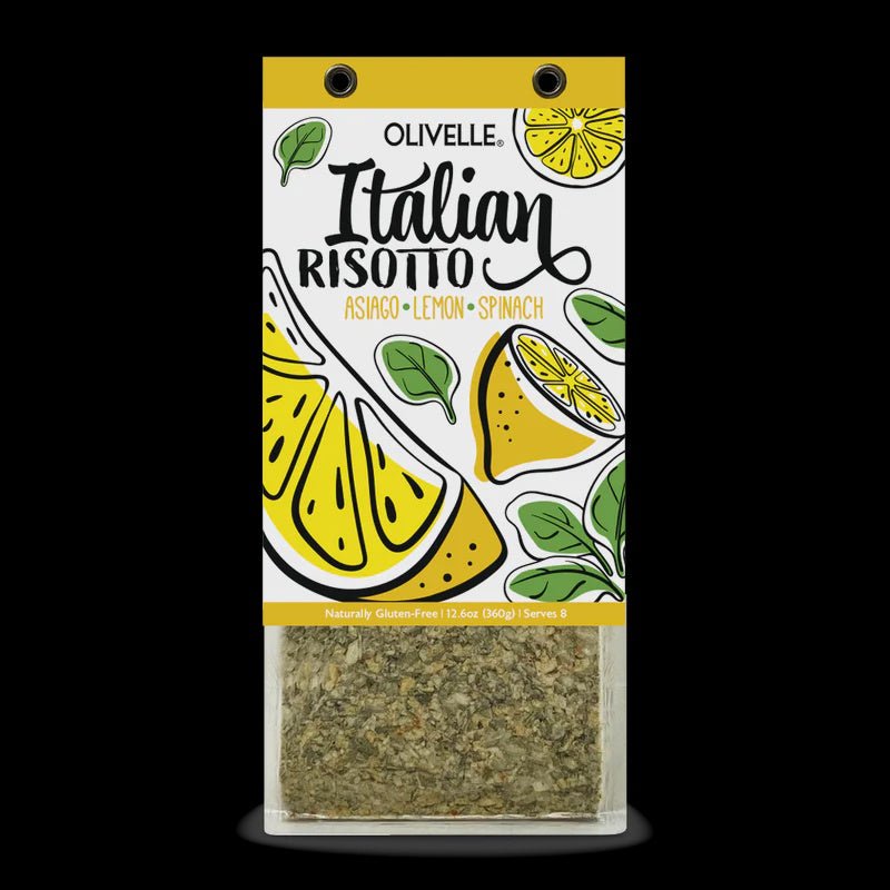 Olivelle Asiago Lemon Spinach Risotto 859402007984 Olivelle CDA Gourmet Asiago Lemon 1