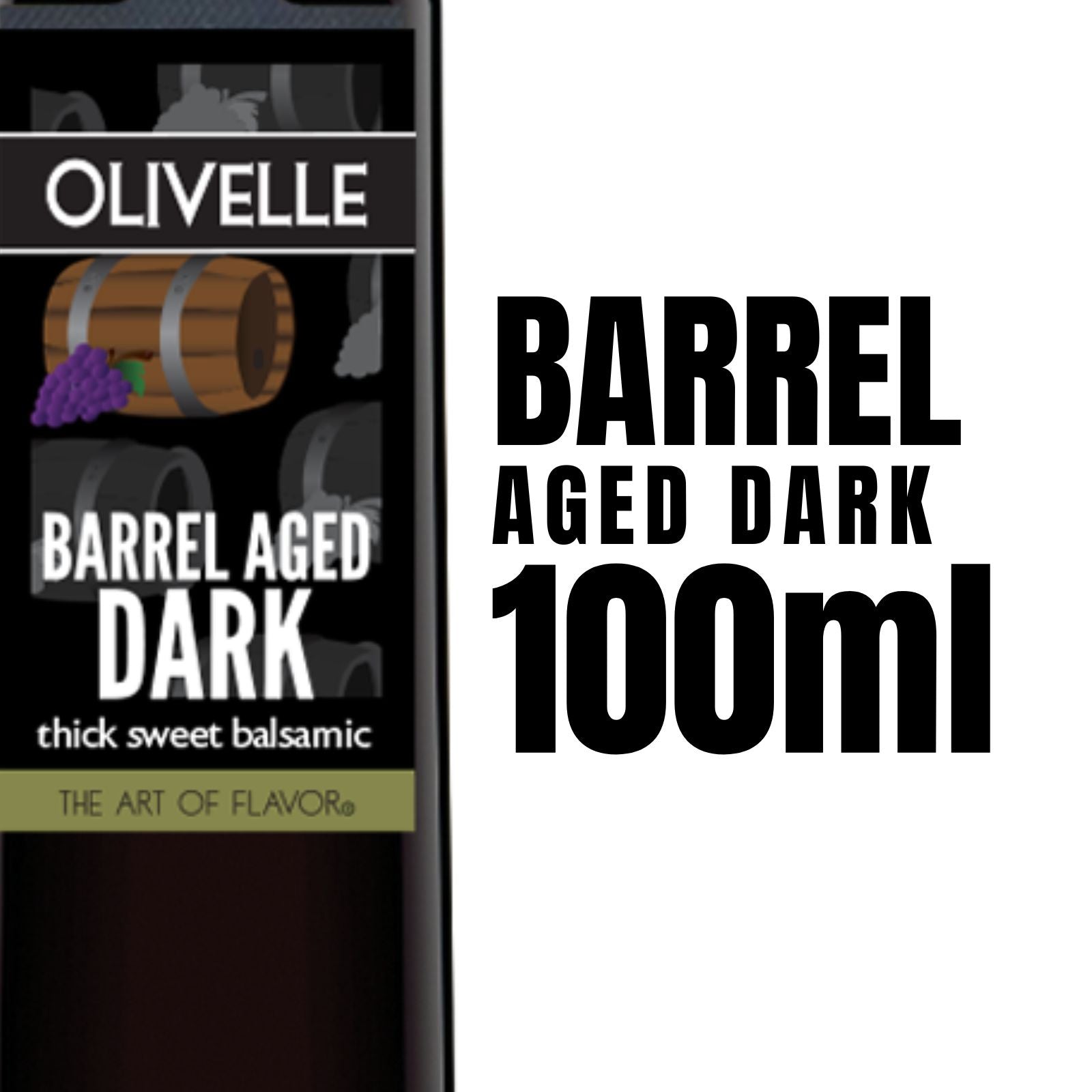 Olivelle Barrel Aged Dark - 100ML 10619 Olivelle Oil and Vinegar CDA Gourmet 100ml Balsamic 2