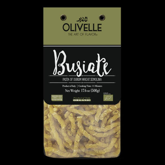 Olivelle Busiate Pasta - Organic 859402007830 Olivelle CDA Gourmet Busiate Olivelle 1