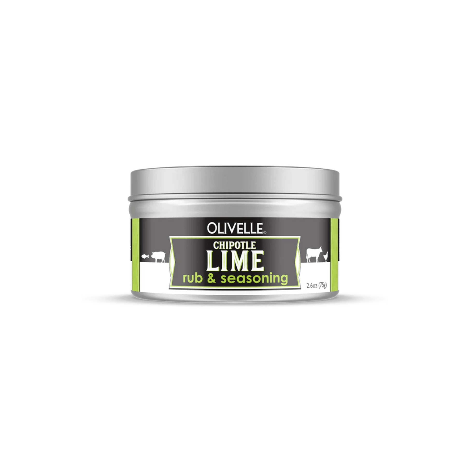Olivelle Chipotle Lime Rub & Seasoning 850022630057 Olivelle Not O and V CDA Gourmet Blend Dried 1