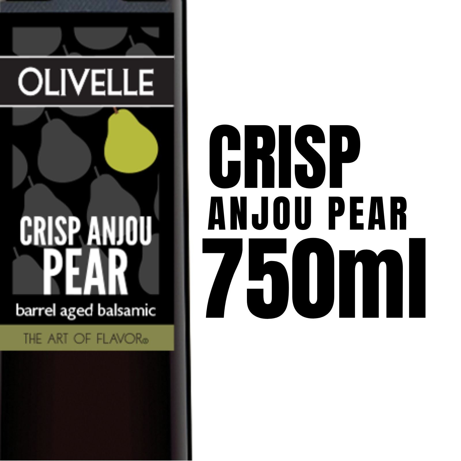 Olivelle Crisp Anjou Pear - 750ML 10638 Olivelle Oil and Vinegar CDA Gourmet 750ml Balsamic 2