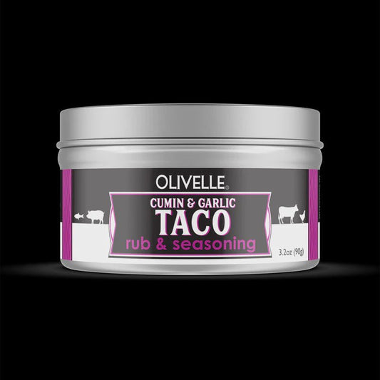 Olivelle Cumin & Garlic Taco Rub & Seasoning 850022630101 Olivelle CDA Gourmet Cumin Garlic 1